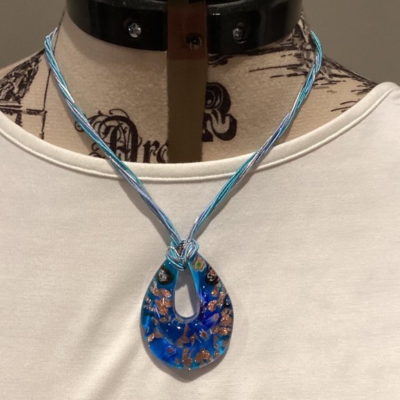 Murano Jewelry - Murano Glass Pendant Necklace